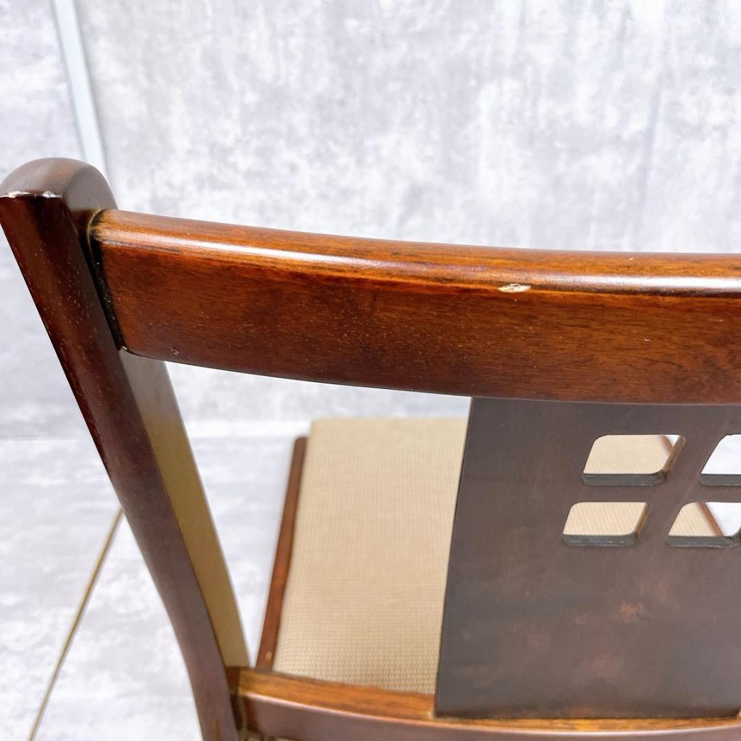 【美品】光製作所 hikari 折りたたみ座椅子 ２脚 和室 旅館 昭和レトロ