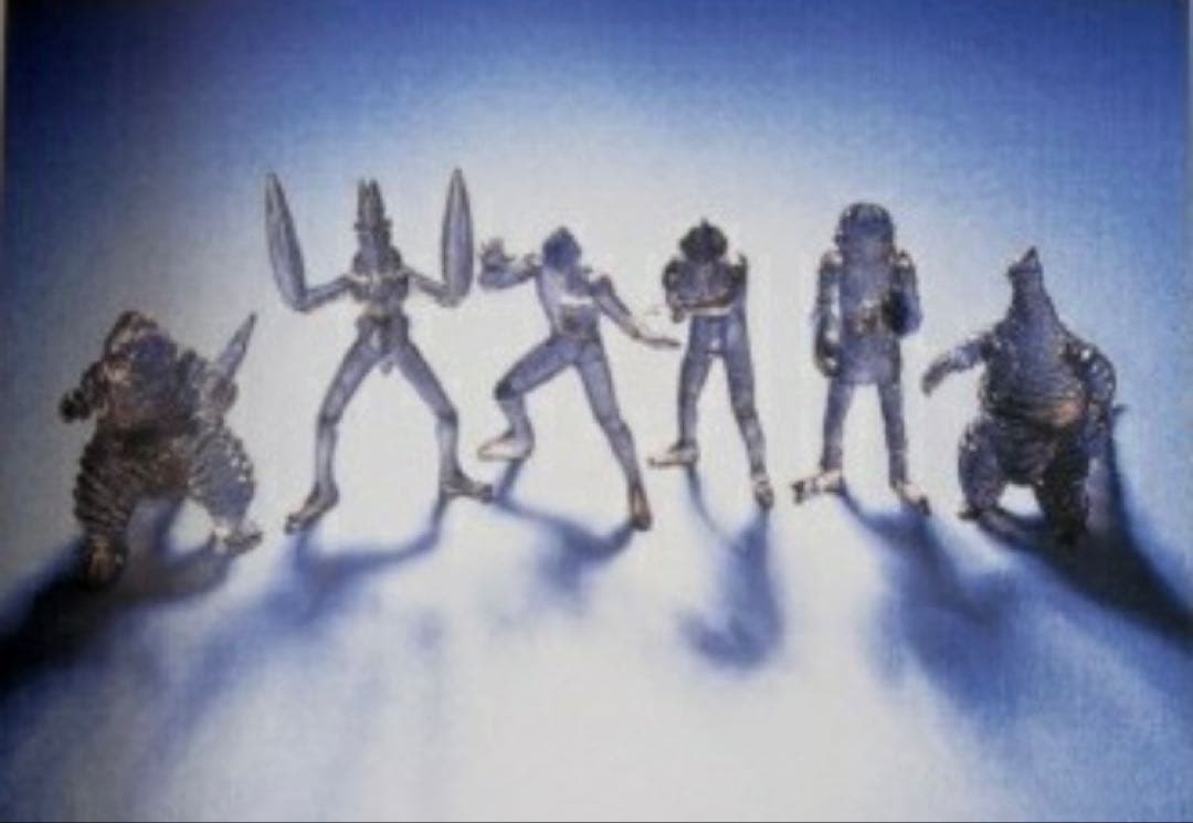 HGウルトラマン クリアーブラックバージョン 全６種 1999年ワンフェス限定