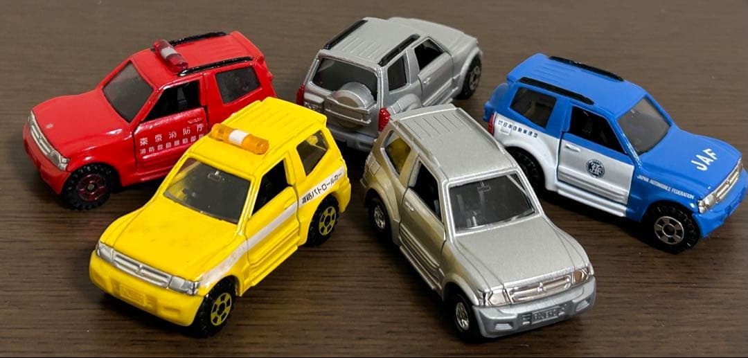 トミカ 三菱 パジェロ 5台セット