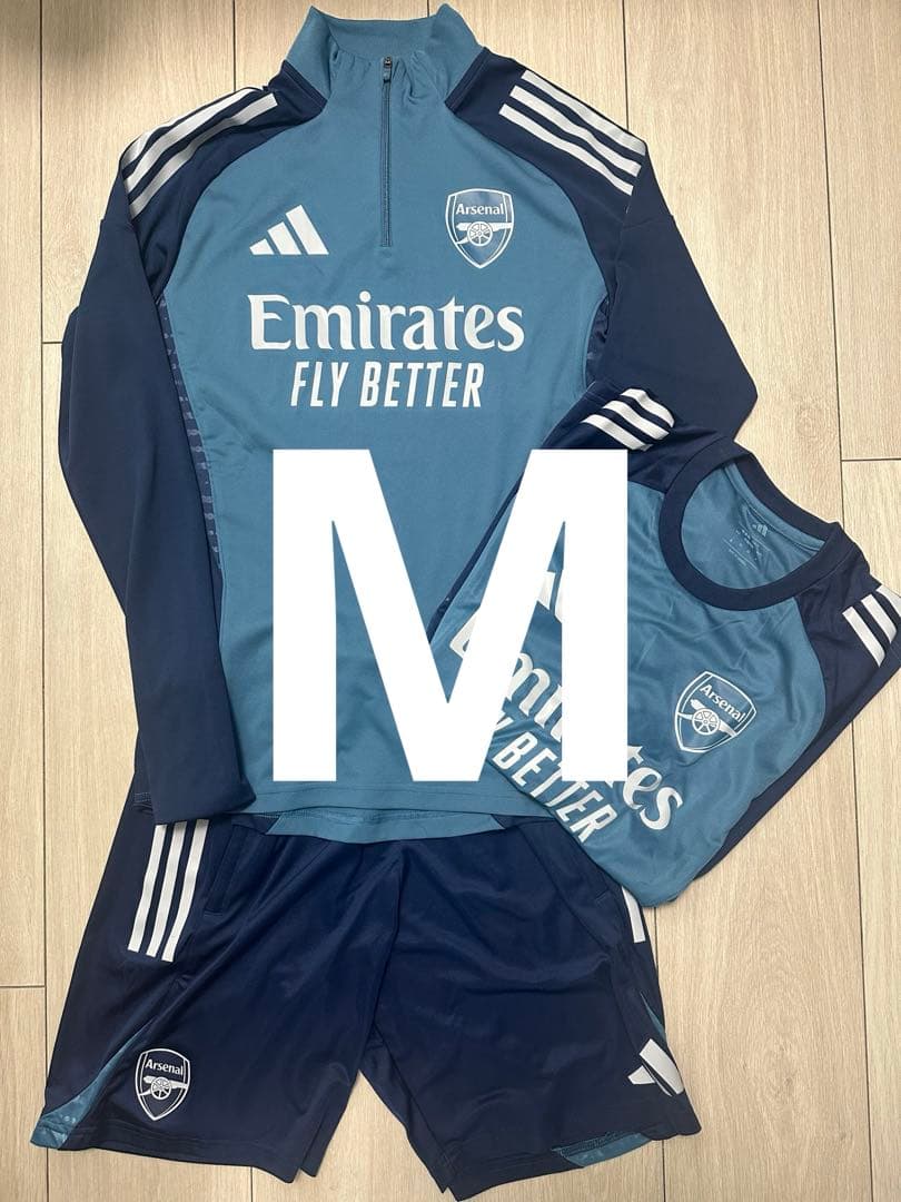 アーセナル arsenal トレーニングウェア 3点セット ジャージ ショーツ