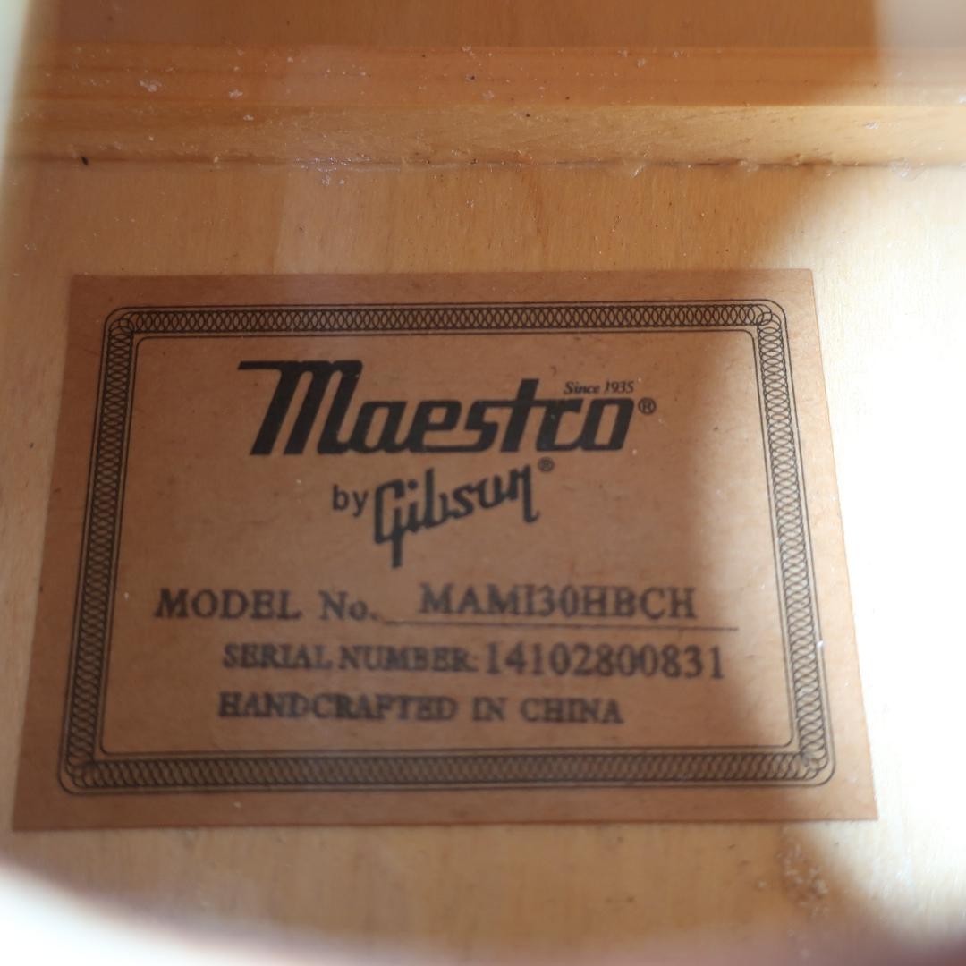 Maestro by Gibson MAM130HBCH ミニギター