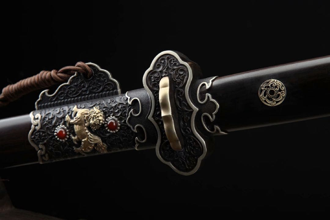 麒麟唐刀 唐剣 中華剣 舞踊刀 古兵器 武具 鑑賞刀