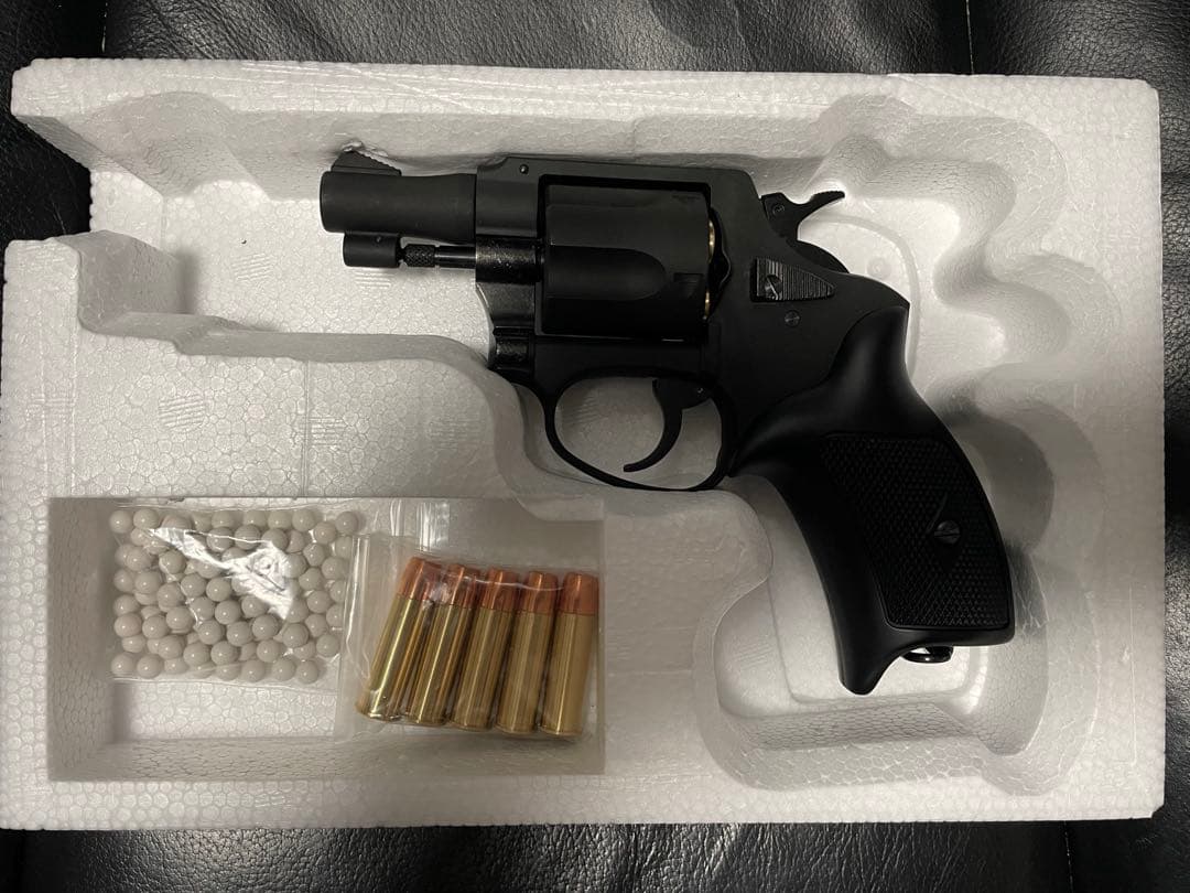 マルシン　ポリスリボルバー　2インチ　ブラックHW