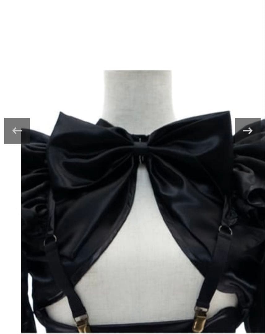 R*N様 M企画 メイド服 ブラック ロング