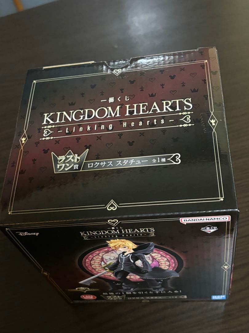 キングダムハーツ　一番くじ　ラストワン賞　ロクサススタチュー　フィギュア