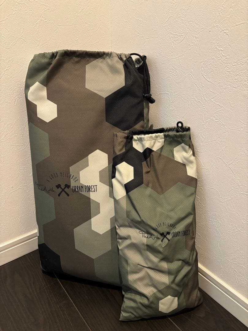 アーバンフォレスト　ざぁーす　ヘキサタープ　幕男　ヘキカモ　thearth