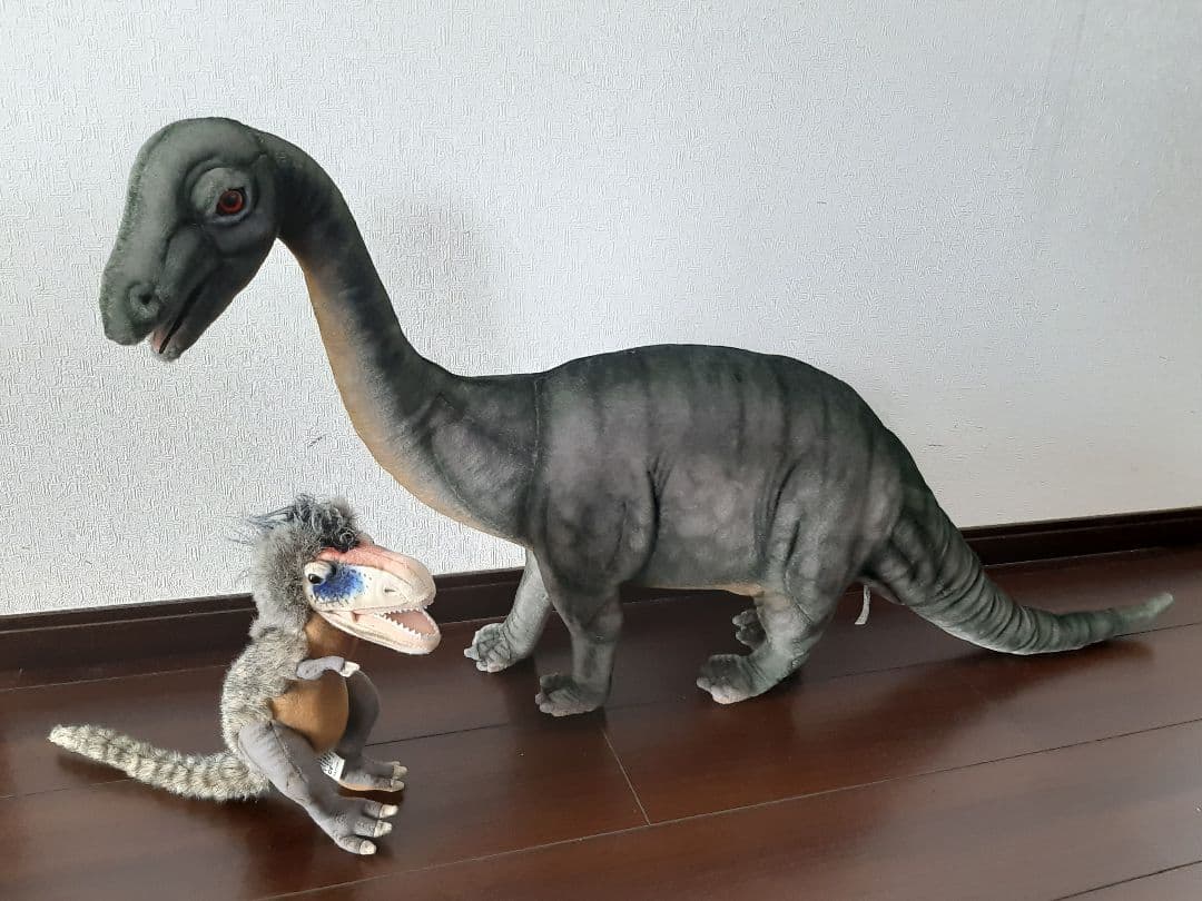 HANSA★ブロントサウルス ★恐竜　ぬいぐるみ★旧モデル　Lサイズ