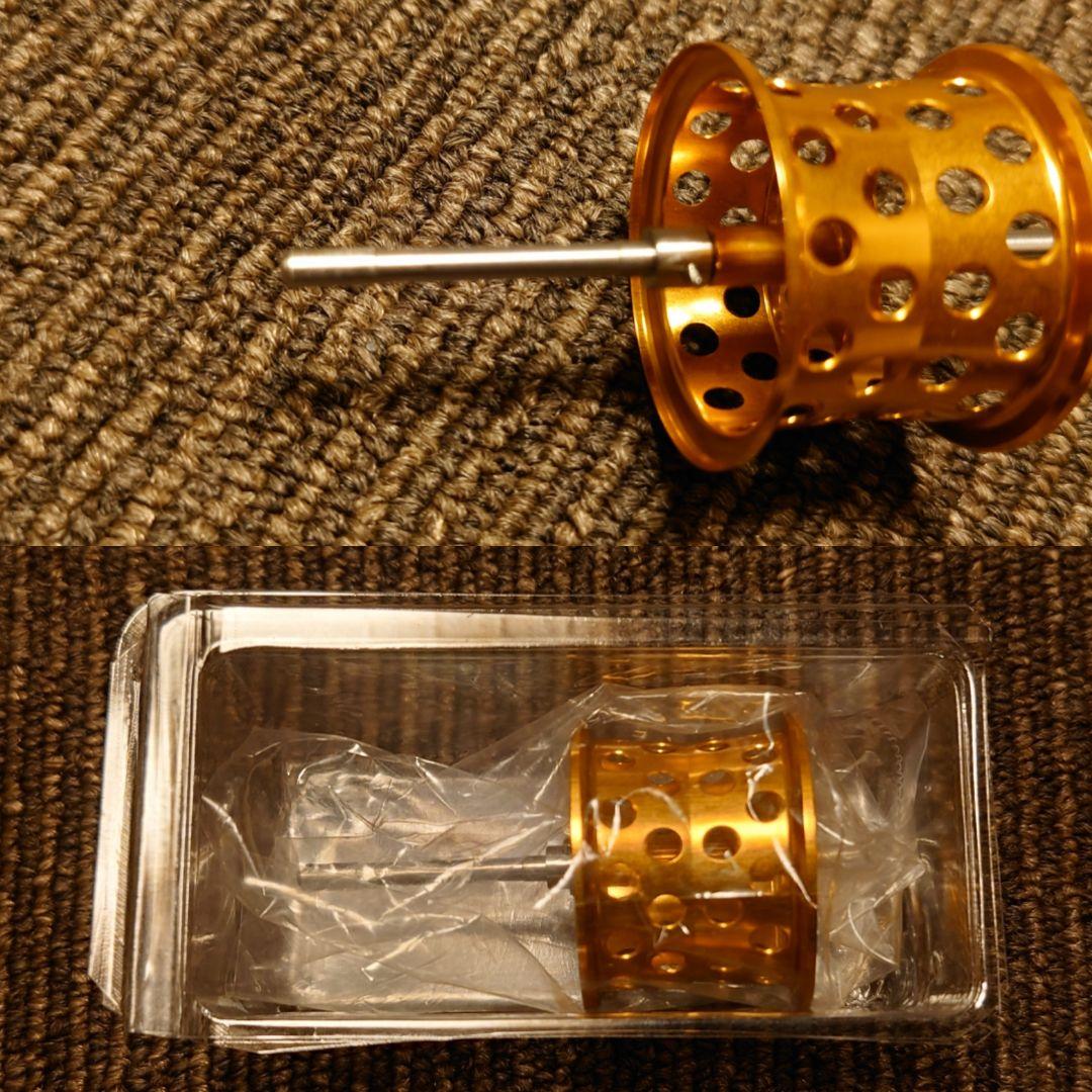 2未使用 KTF シマノ 13メタニウム バーサタイルフィネススプール ゴールド