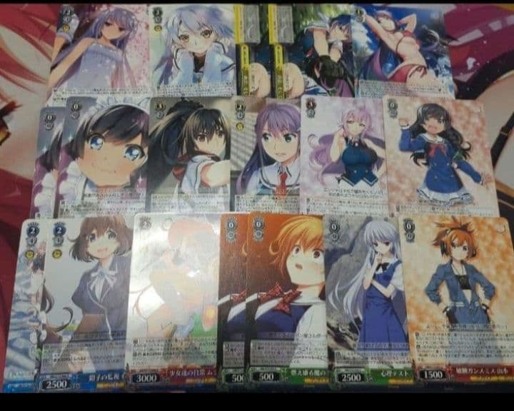 ヴァイスシュヴァルツ　グリザイアファントムトリガー　8電源　デッキ　パーツ付