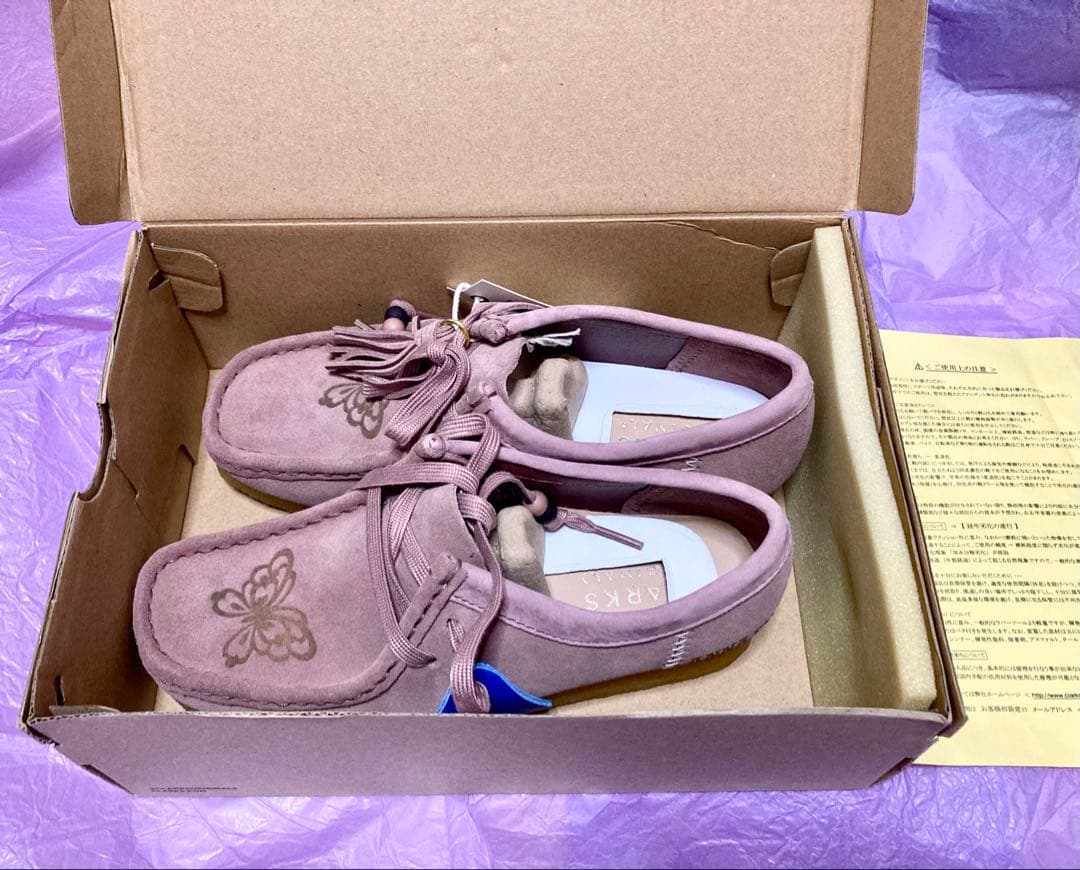 新品未使用ANNA SUI× Clarks Wallabee クラークスワラビー