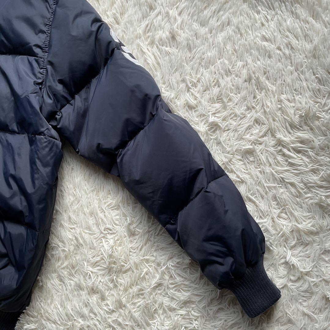 希少✨90's ポロラルフローレン　ポニー　イギリス国旗　ダウンジャケット　紺色