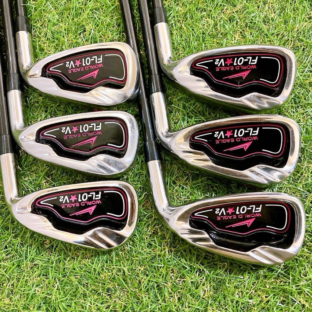ワールドイーグル レディースゴルフセット 10本 初心者 右 L スリクソン1w