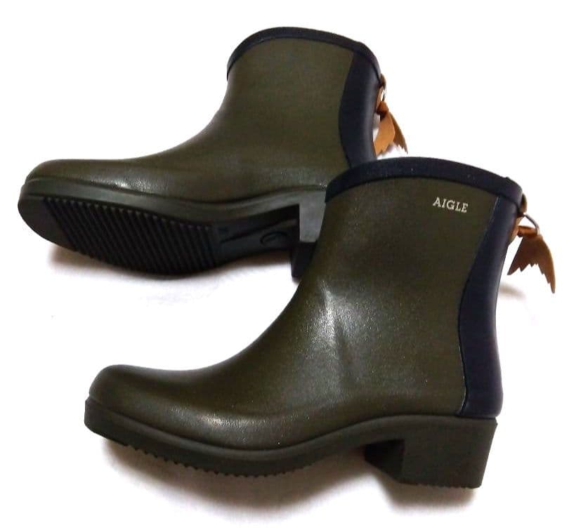 AIGLE　ミスジュリエット　ショート　レインブーツ　レディース　AIGLE