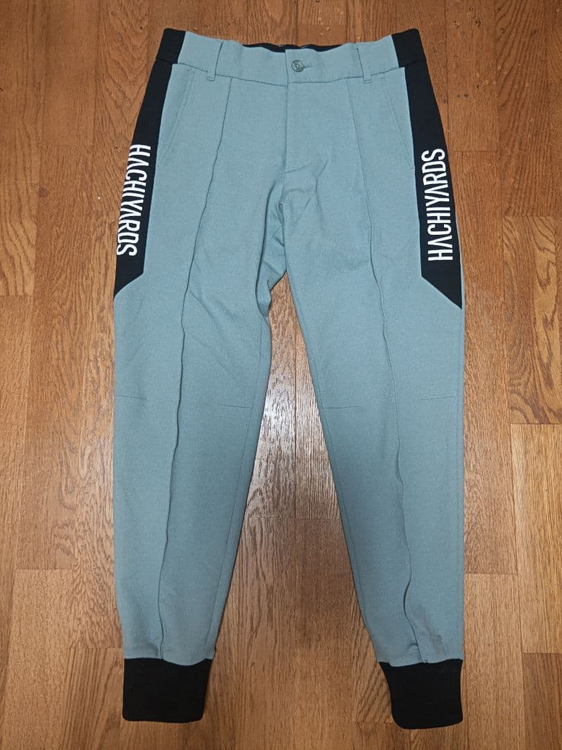 ハチヤーズ ジョガーパンツ 8YARDS クレイグリーン サイズL 美品