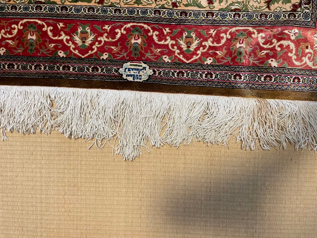 ペルシャ絨毯 ラグ ビンテージ　76cmx110cm