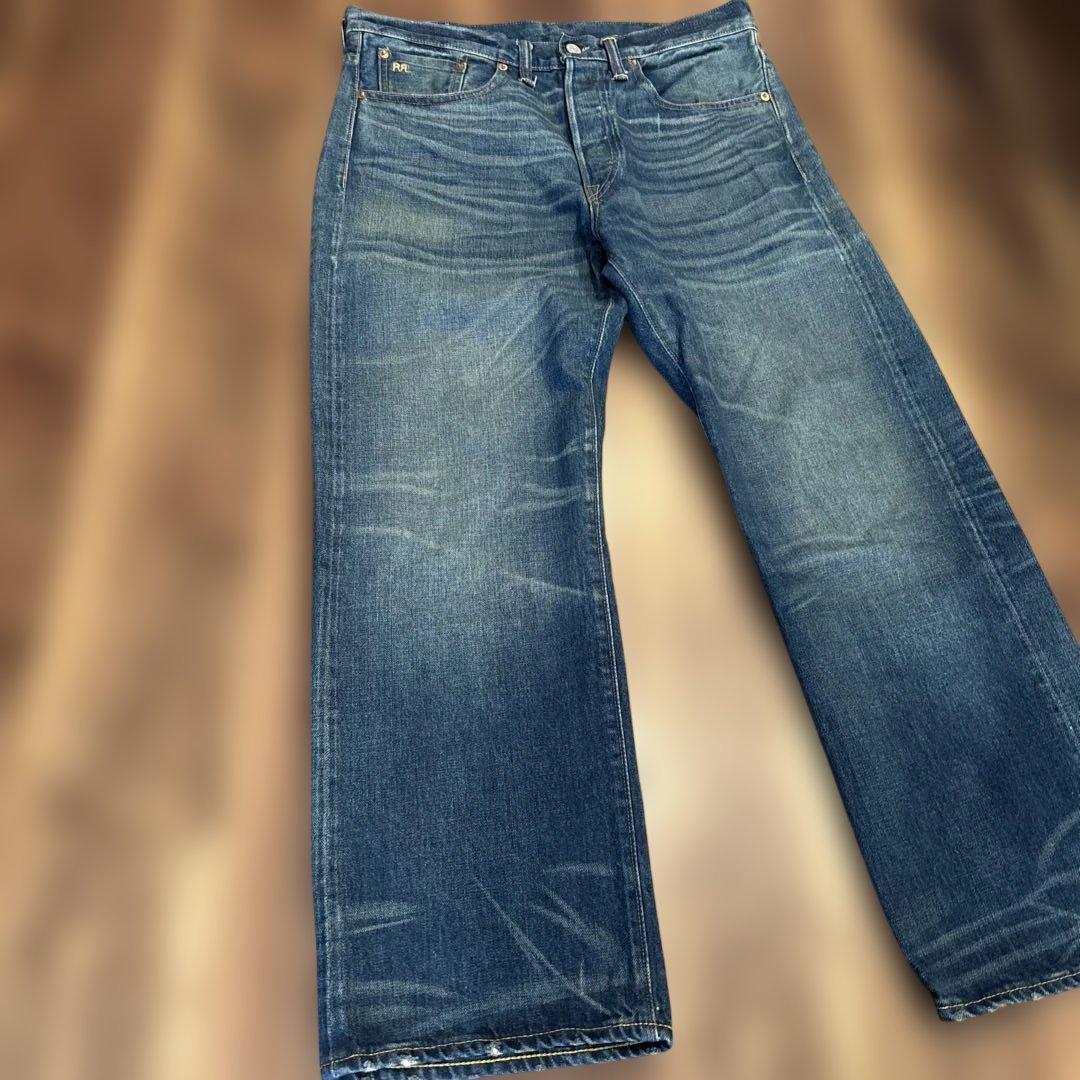 RRL ヴィンテージ５ポケット ストレート デニム ダブルアールエル