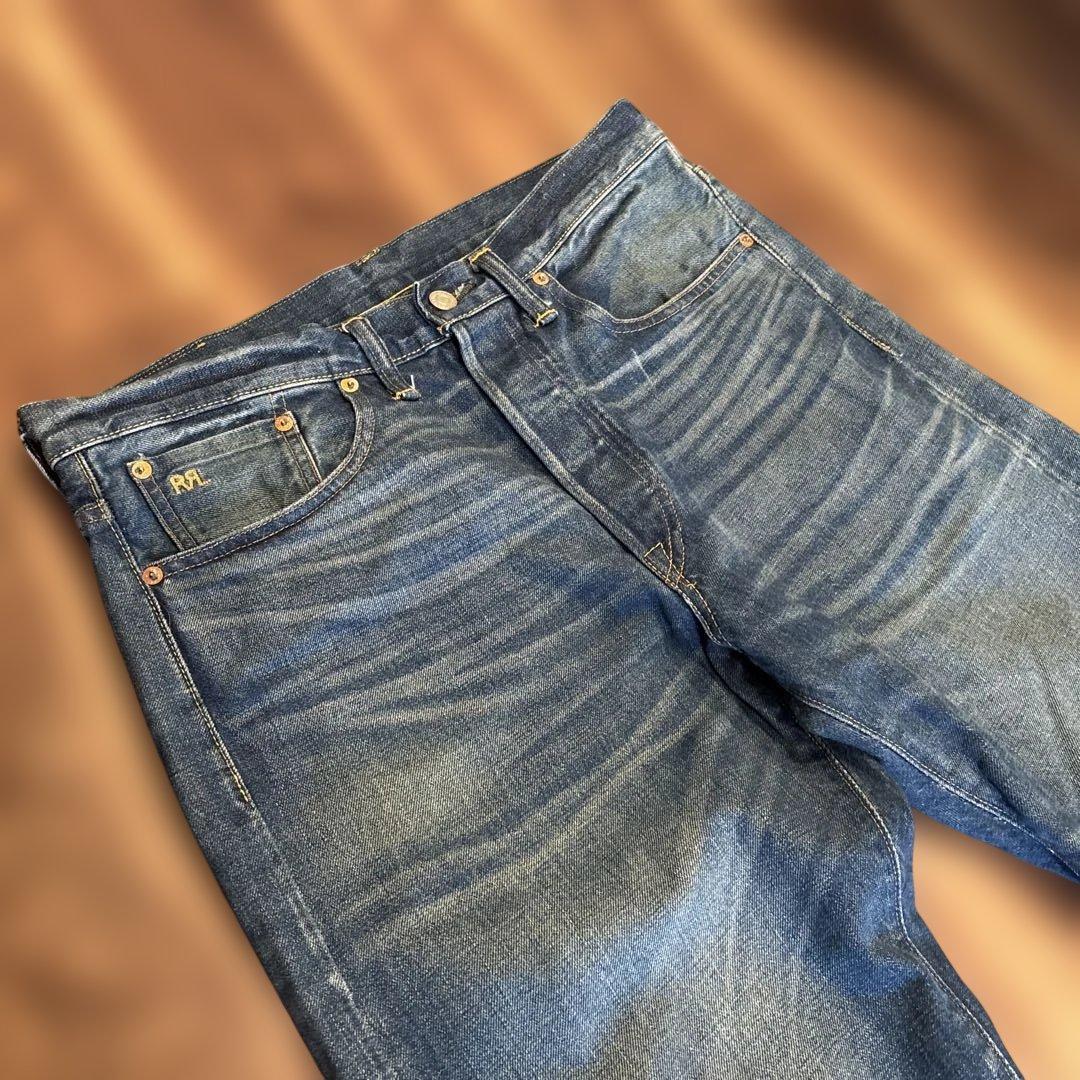 RRL ヴィンテージ５ポケット ストレート デニム ダブルアールエル