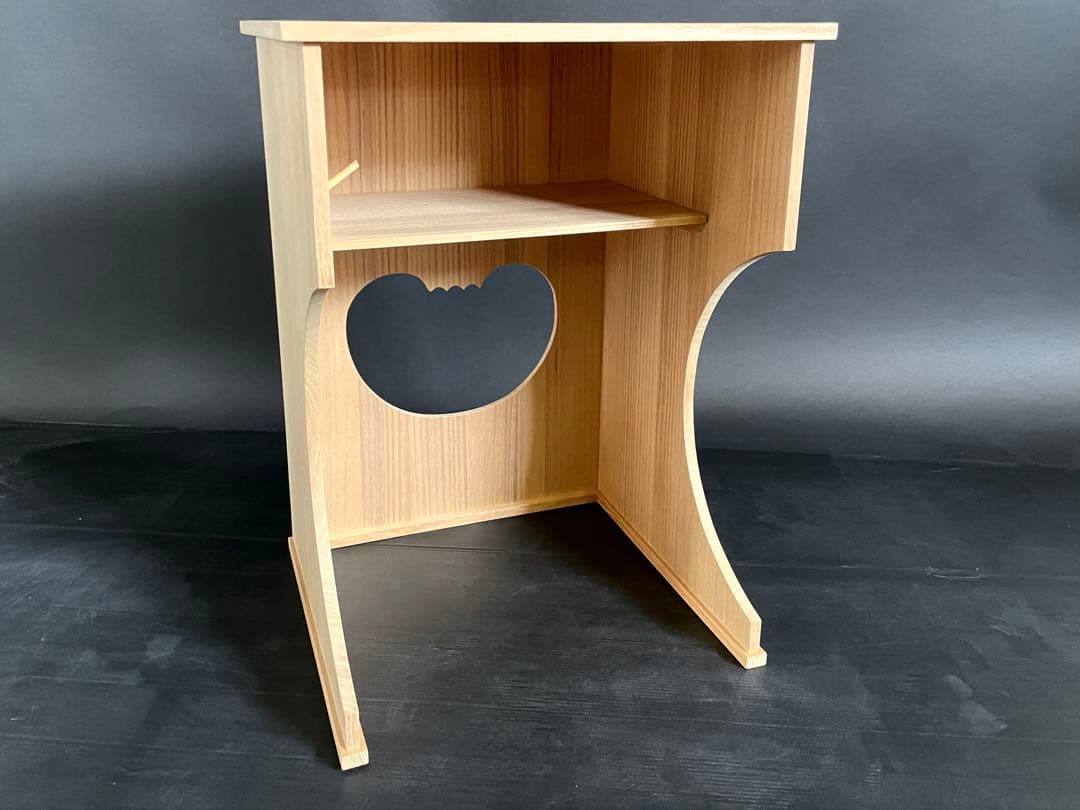 【美品】「母」 表千家 吸江斎好 抱清棚 木地師 可映 桐木地 元箱(212あ⑥