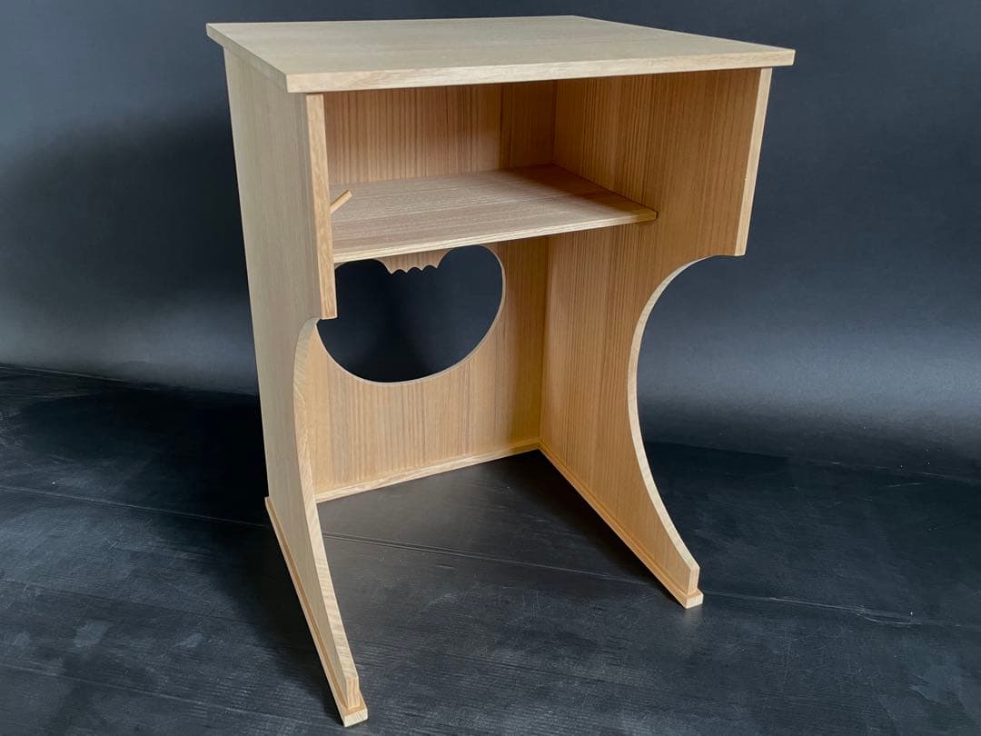 【美品】「母」 表千家 吸江斎好 抱清棚 木地師 可映 桐木地 元箱(212あ⑥