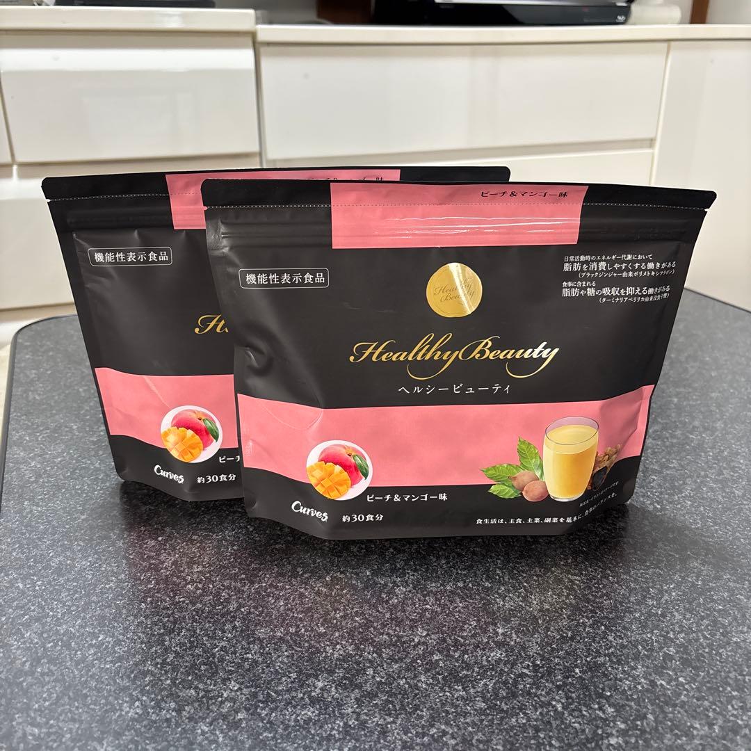 Healthy Beauty ピーチ&マンゴー 約30食分　2袋セット