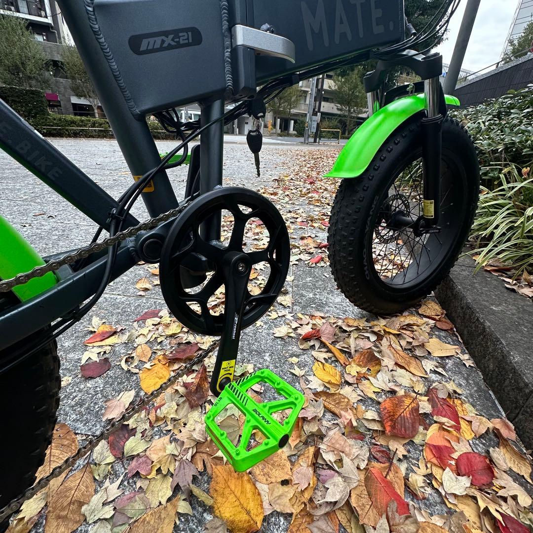 ShengmiloMX21電動アシスト MATE.仕様バッテリー新品走行257k