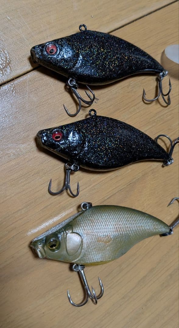 メガバス　ルアーセット　新品　美品　オリジナルブラックラメフレーク　オマケ付き