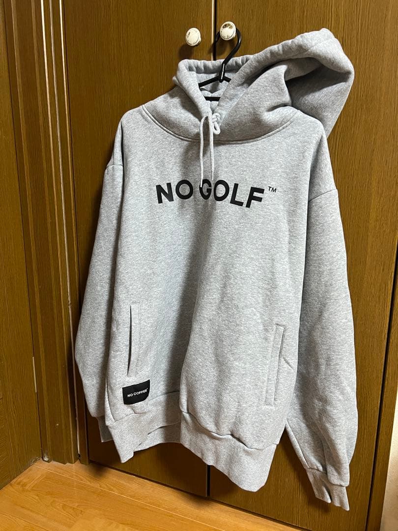 クラブハウス　ノーゴルフ　ノーコーヒー　スウェットパーカー　L