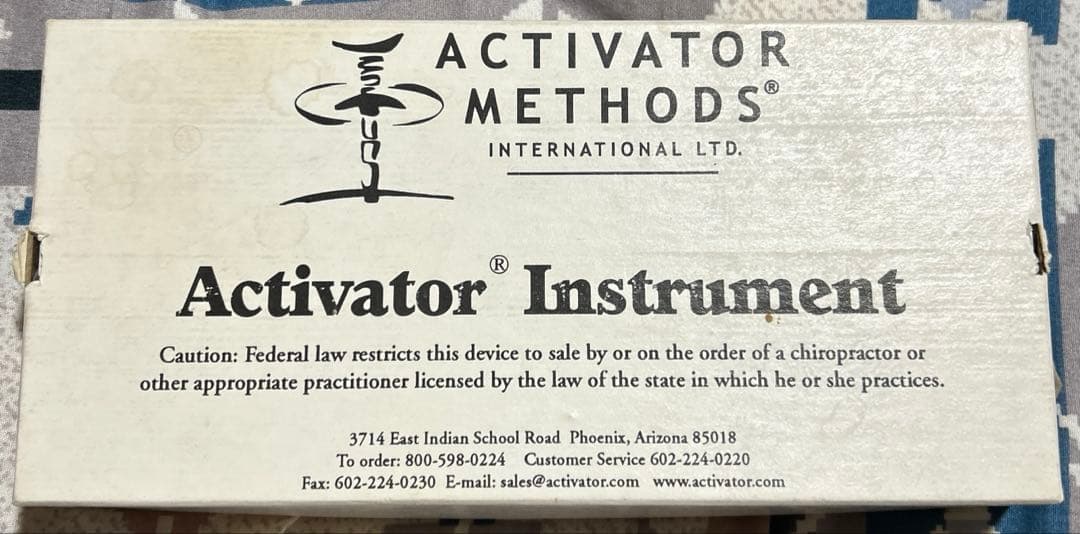 か*ず様 アクティベータ I カイロプラクティック用 矯正器具