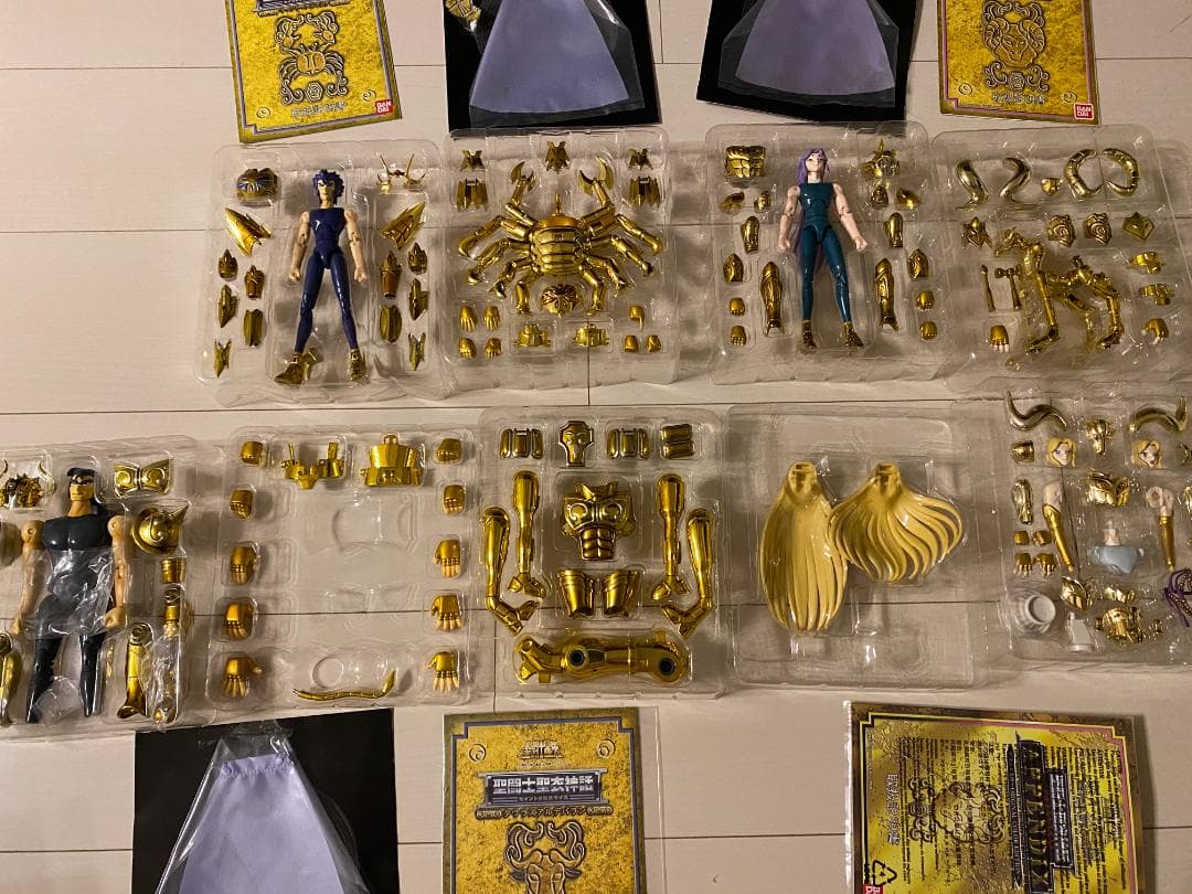 聖闘士聖衣神話 黄金聖闘士12体+教皇シオン+APPENDIX8個 セット