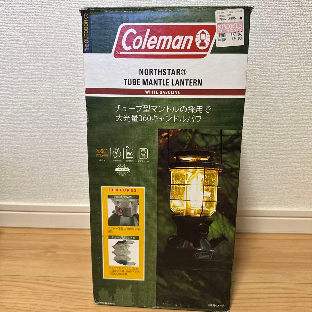 ライト・ランタン Coleman NORTHSTAR TUBE MANTLE LANTERN