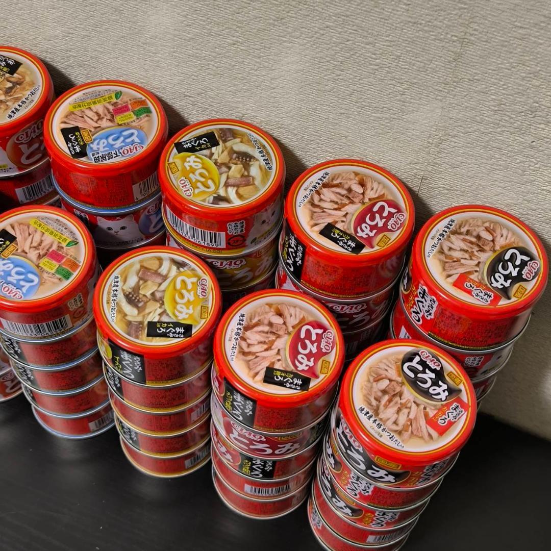 CIAO とろみ 猫缶 8種 各11缶 合計88缶 キャットフード
