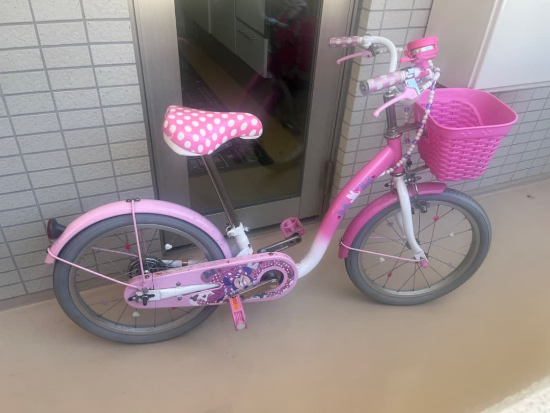 自転車本体 Minnie Mouse Kids Bicycle