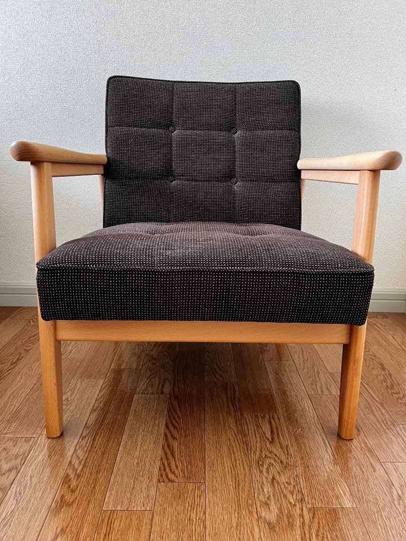 カリモク、カリモク60、Kチェア、一人掛け、美品