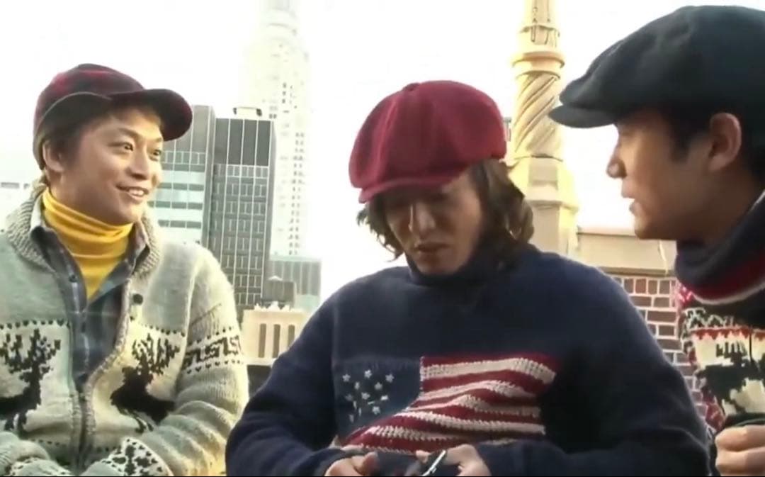 【希少】ラルフローレン 星条旗 ニット 木村拓哉着用　Ralph Lauren