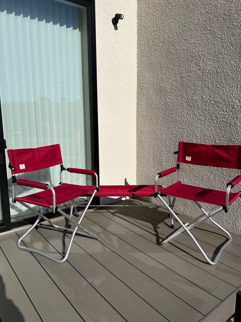 スノーピーク FDチェアワイド2脚&ベンチセット