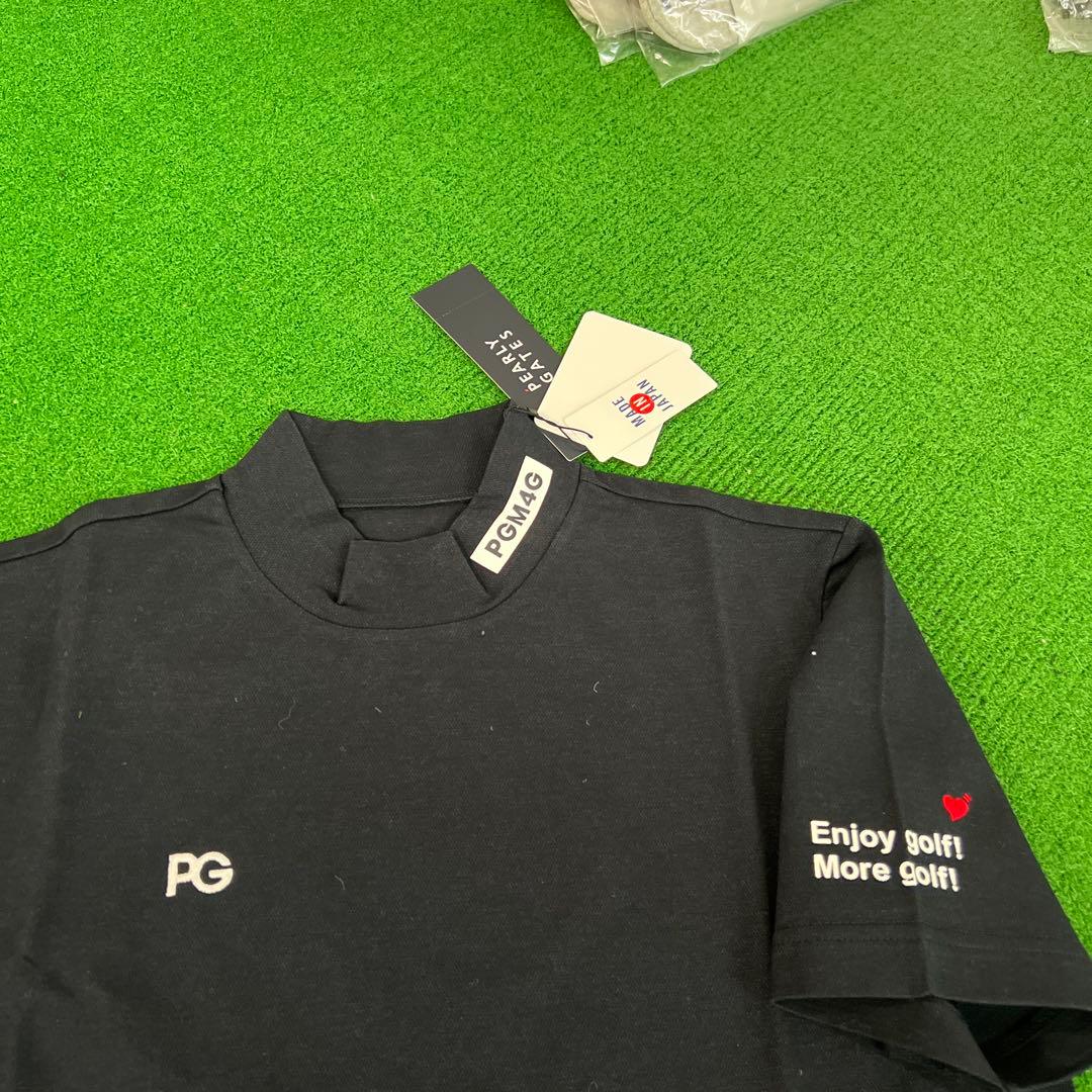 パーリーゲイツ　ドライモックネックシャツ　サイズ4