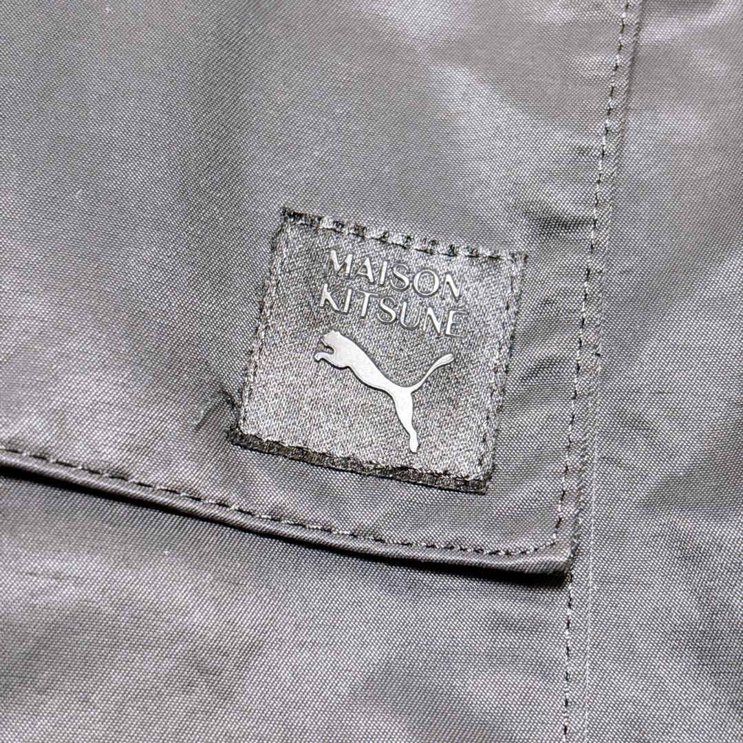 コラボ✨ 希少 【未使用級】 メゾンキツネ × プーマ ベンチコート 黒 M