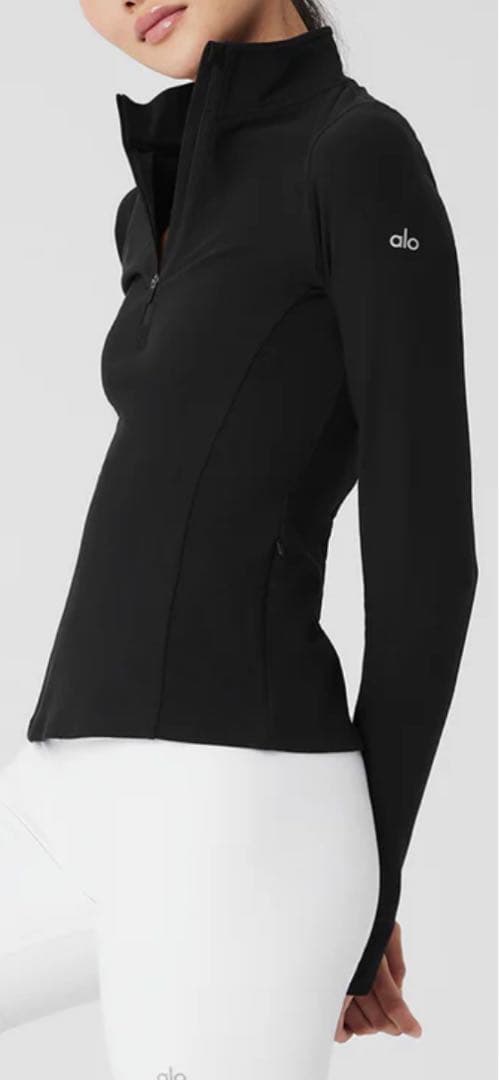ヨガ・ピラティス alo Alosoft 1/2 Zip Rapid Pullover