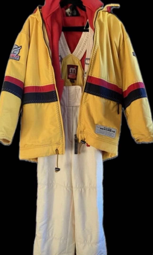 スキーウェア デサントジャケットとミストラルパンツのセット