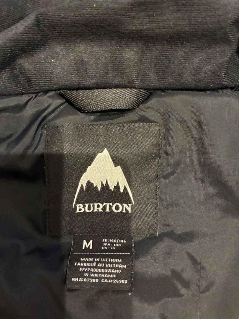 BURTON ガールズ　スノボジャケット　フード付き