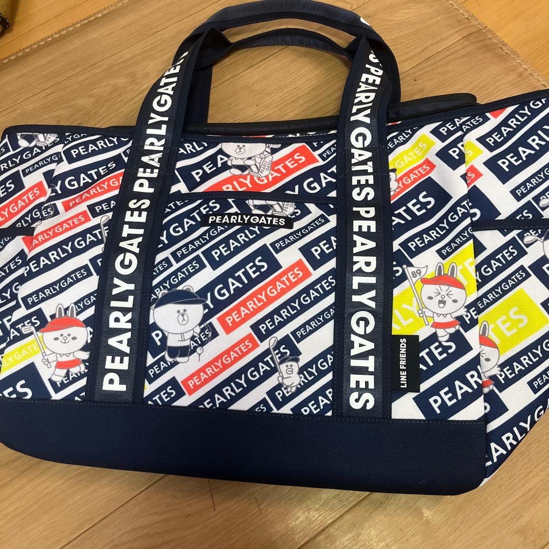 PEARLY GATES ロゴトートバッグ