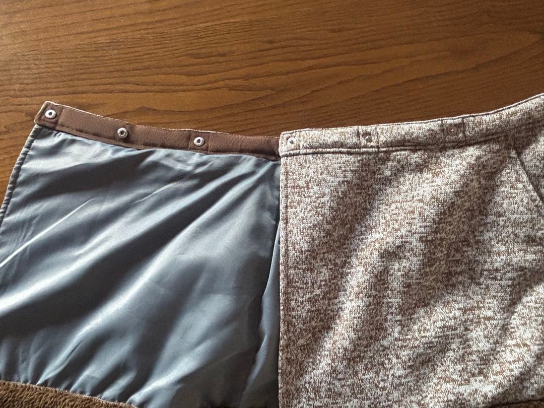 値下げ中　美品　バボラ　ボアジャケット Mサイズ 、スコートLサイズ　ブラウン系