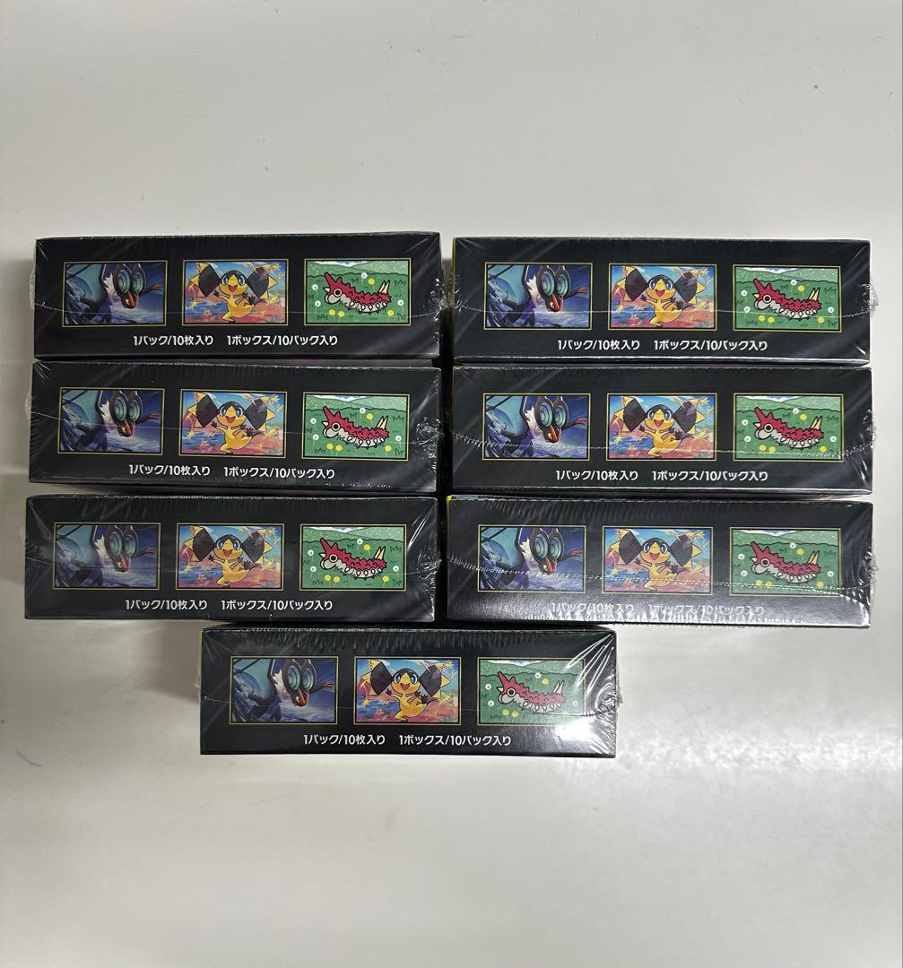 ポケモンカードゲーム MEGA ドリームex シュリンク付き　7BOX