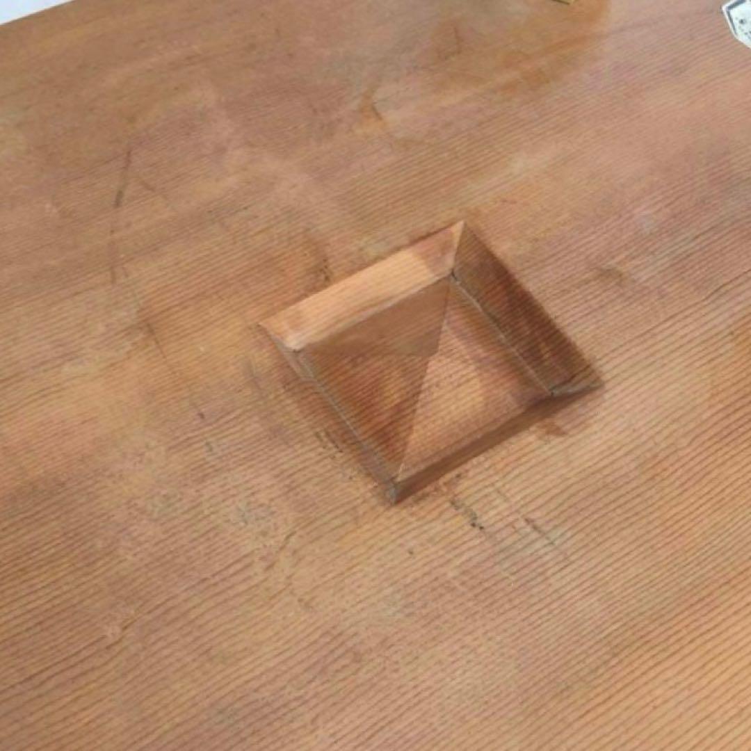 高級碁盤★天地柾目？ へそ有り 脚付き★天然木★メルカリ便送料込み