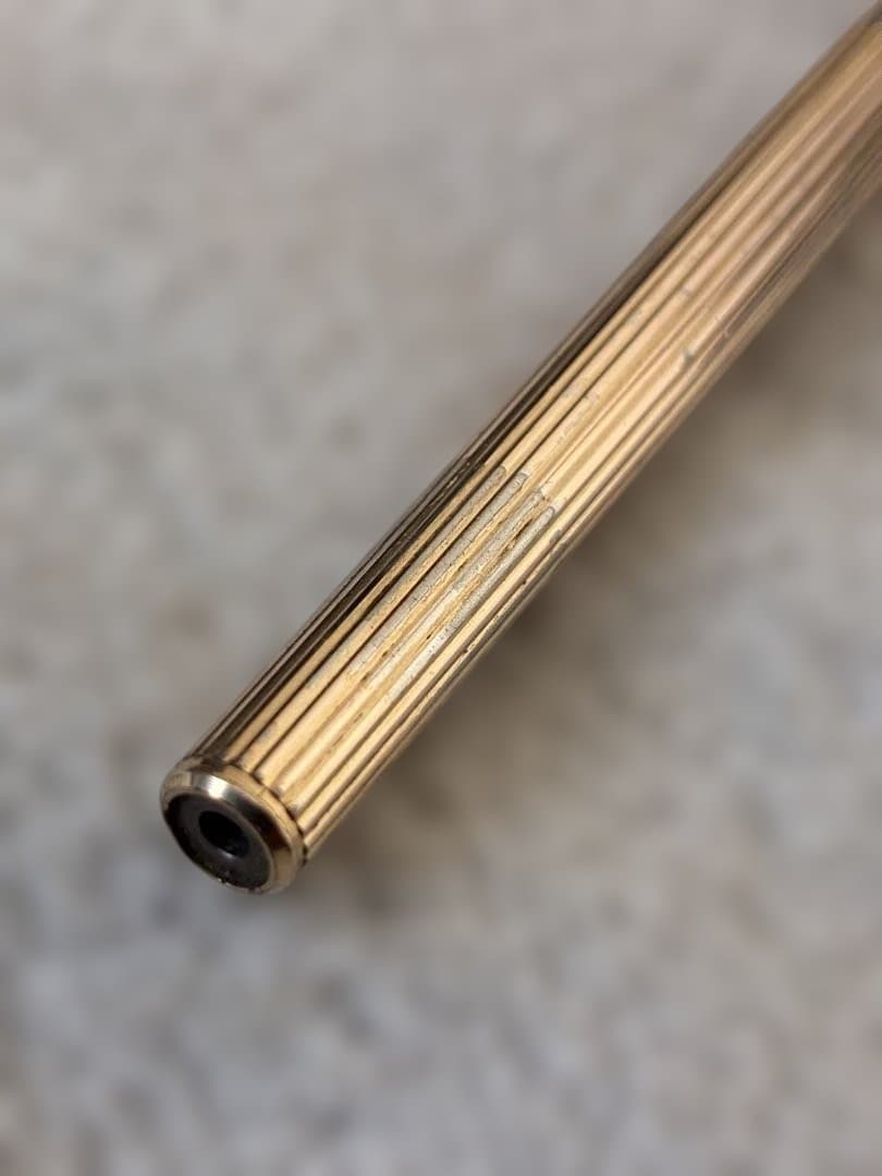 ◾️MONT BLANC モンブラン◾️ノブレス万年筆◾️ゴールド◾️化粧箱、冊子付◾️