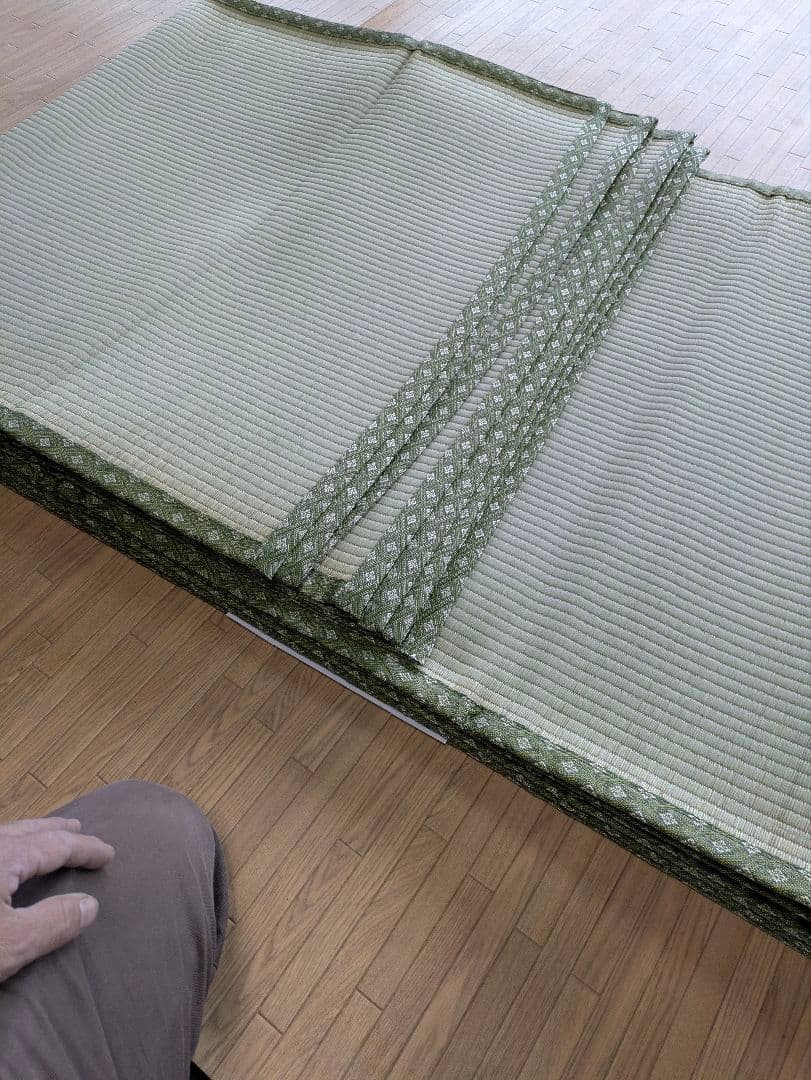 ござ　い草上敷　約352×440cm　10帖　未使用品　中国製