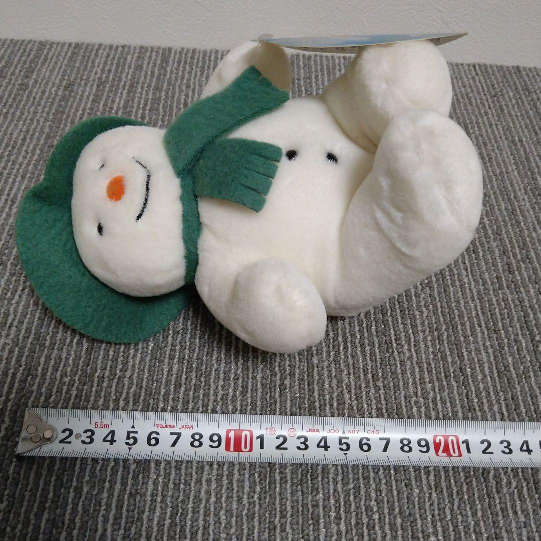 エデン社　スノーマン　ゆきだるま　ぬいぐるみ