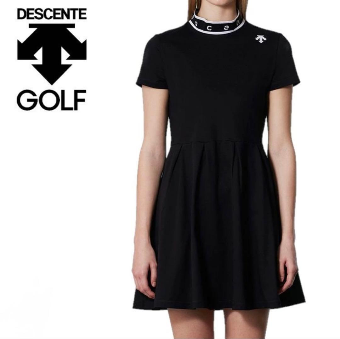 DESCENTE GOLF デサントゴルフ モックネック　ワンピース L