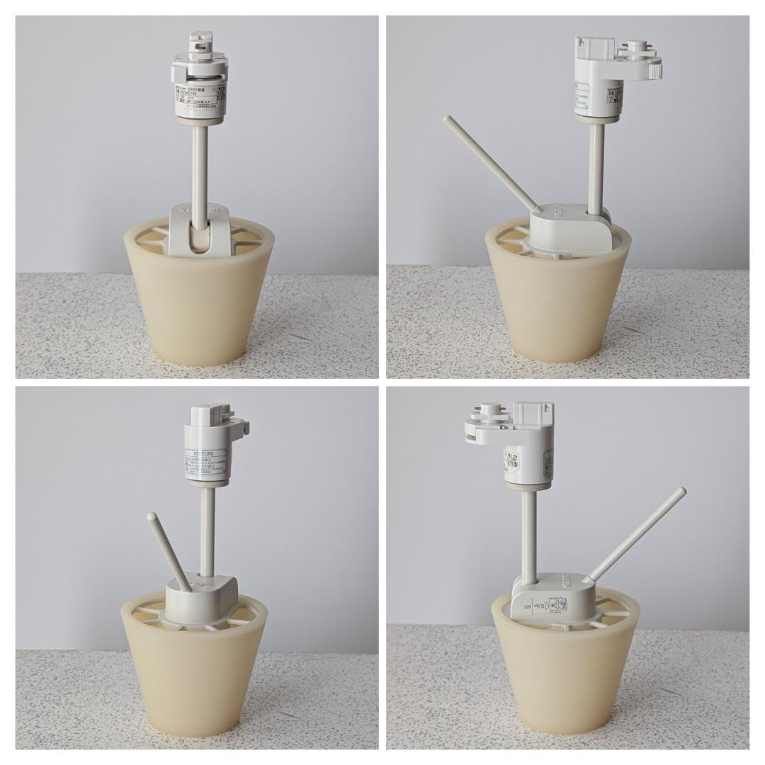 廃盤 00s OLD ハロゲン スポット ダクトレールライト ランプ 3Pセット