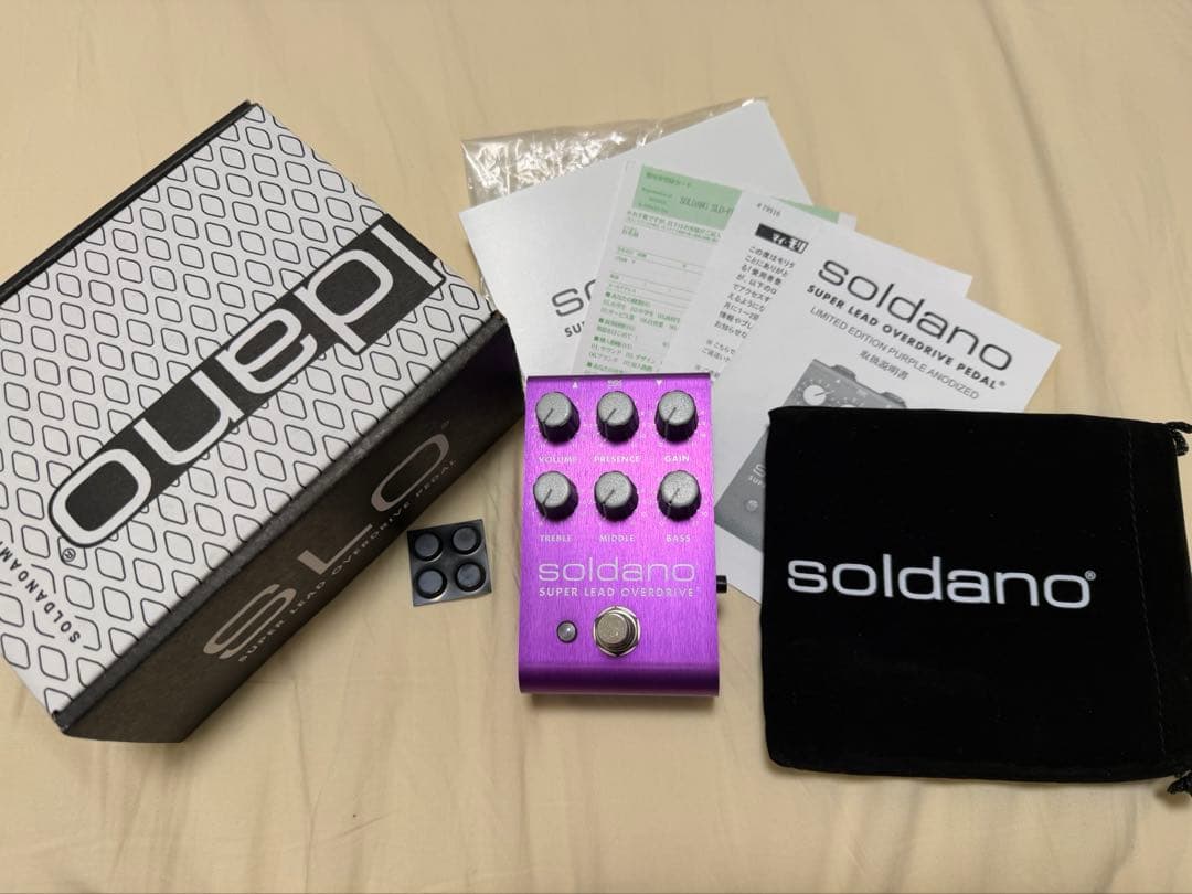 Soldano Super Lead Overdrive ギターエフェクター